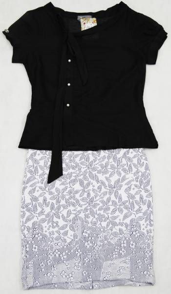 Conjunto Floral com Seda