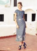 Vestido Longo Pin-Ip