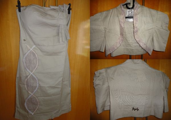 Vestido c/ bolero